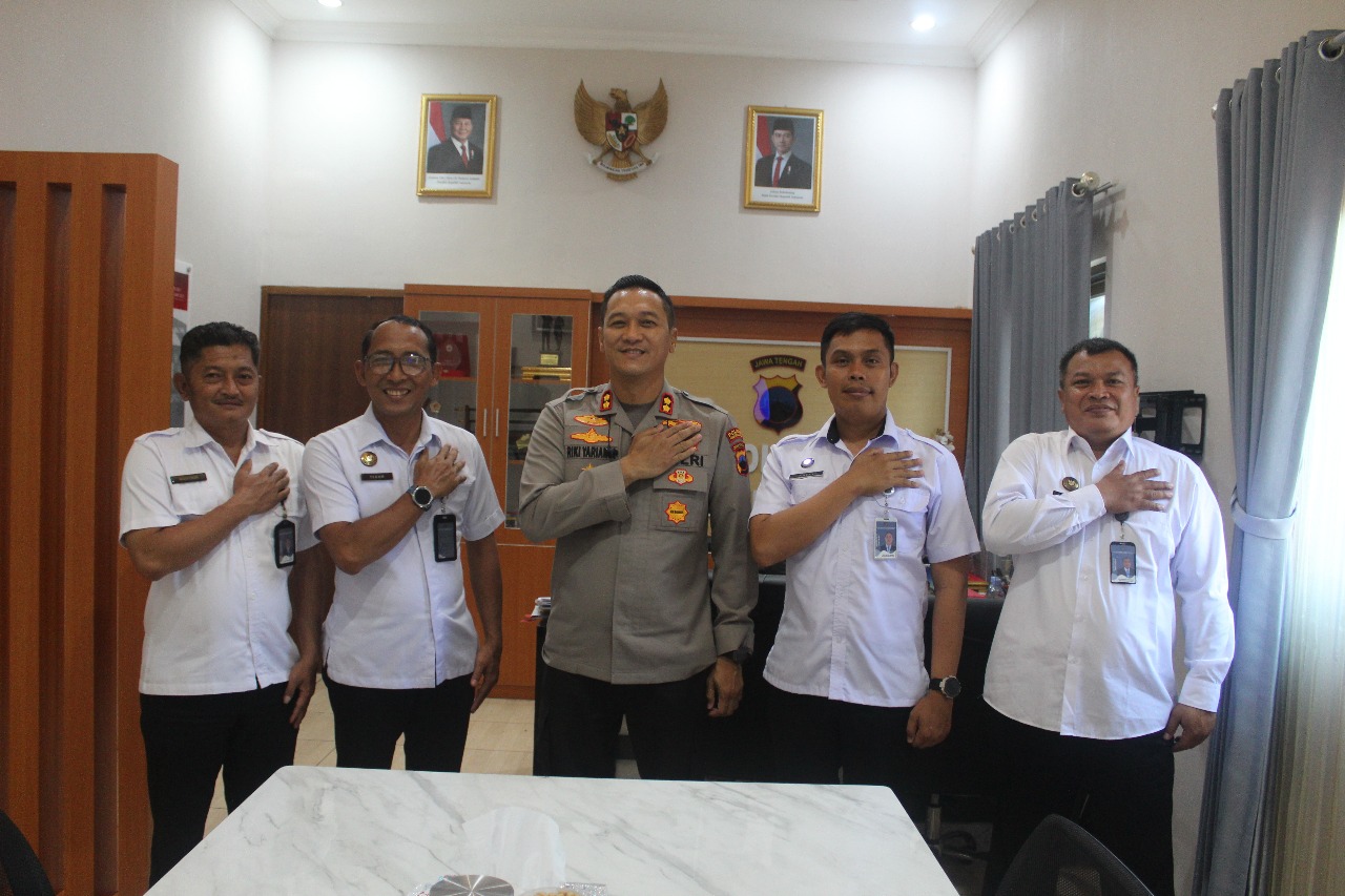 Lapas Pekalongan Perkuat Sinergi dengan Polres untuk Jaga Keamanan Kota