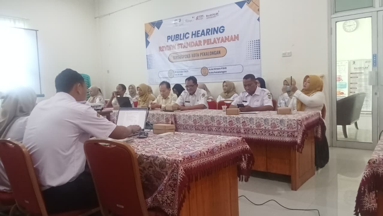 Masukan Publik Jadi Bekal Revisi SOP Dinsos P2KB