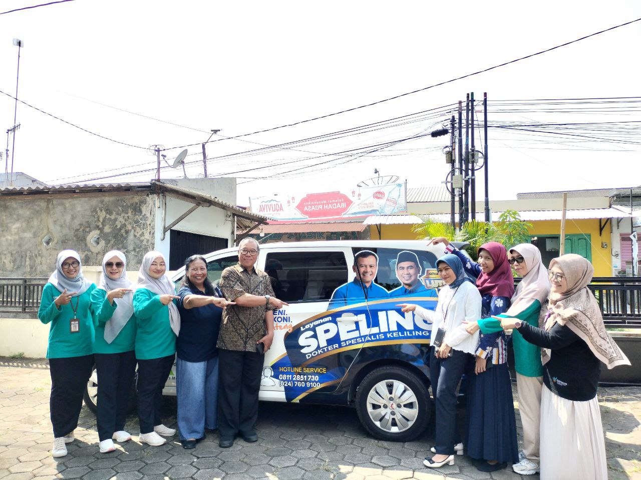 Mobil Speling Layani Warga hingga Pelosok Jateng
