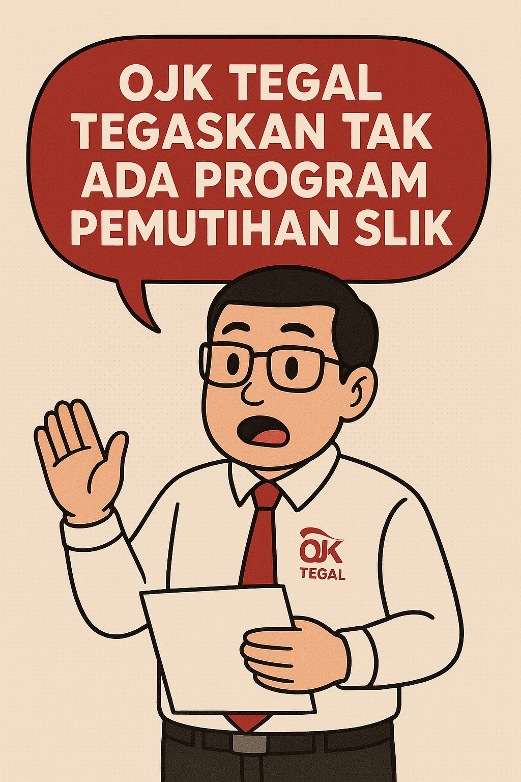 OJK Tegal Tegaskan Tak Ada Program Pemutihan SLIK
