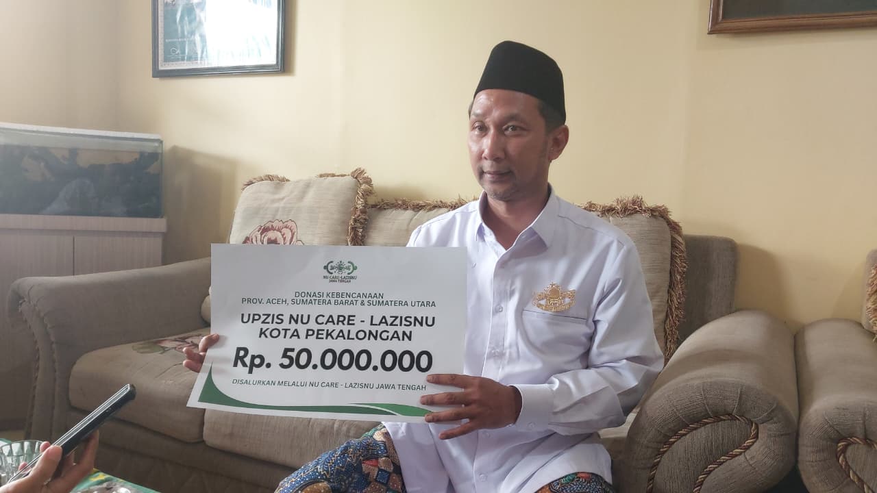 PCNU Pekalongan Kirim 50 JUTA Untuk Korban Bencana Sumatera PCNU Pekalongan Kirim 50 JUTA Untuk Korban Bencana Sumatera