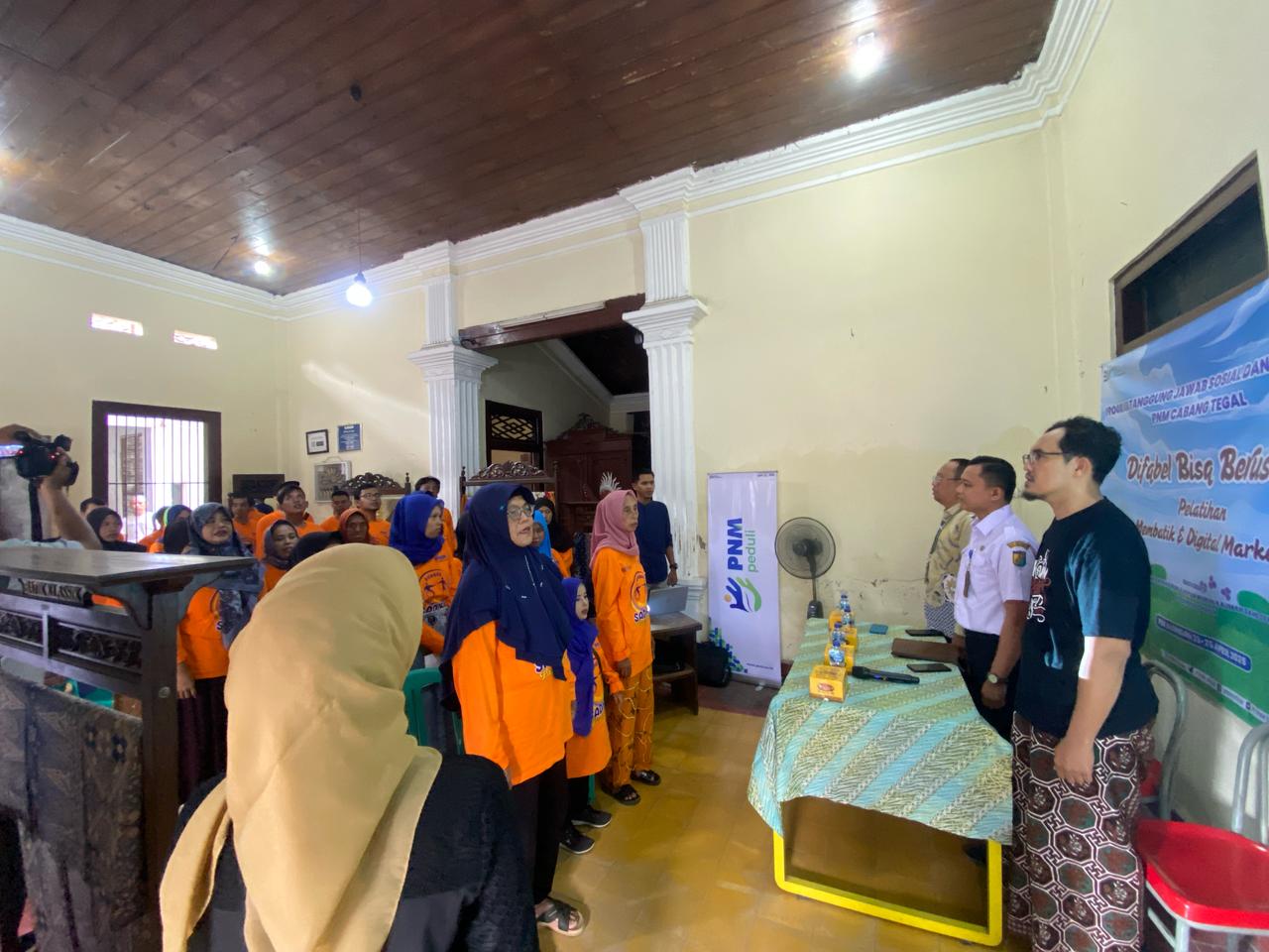 PNM Tegal Gelar Pelatihan Membatik Dan Digital Marketing Bagi Difabel