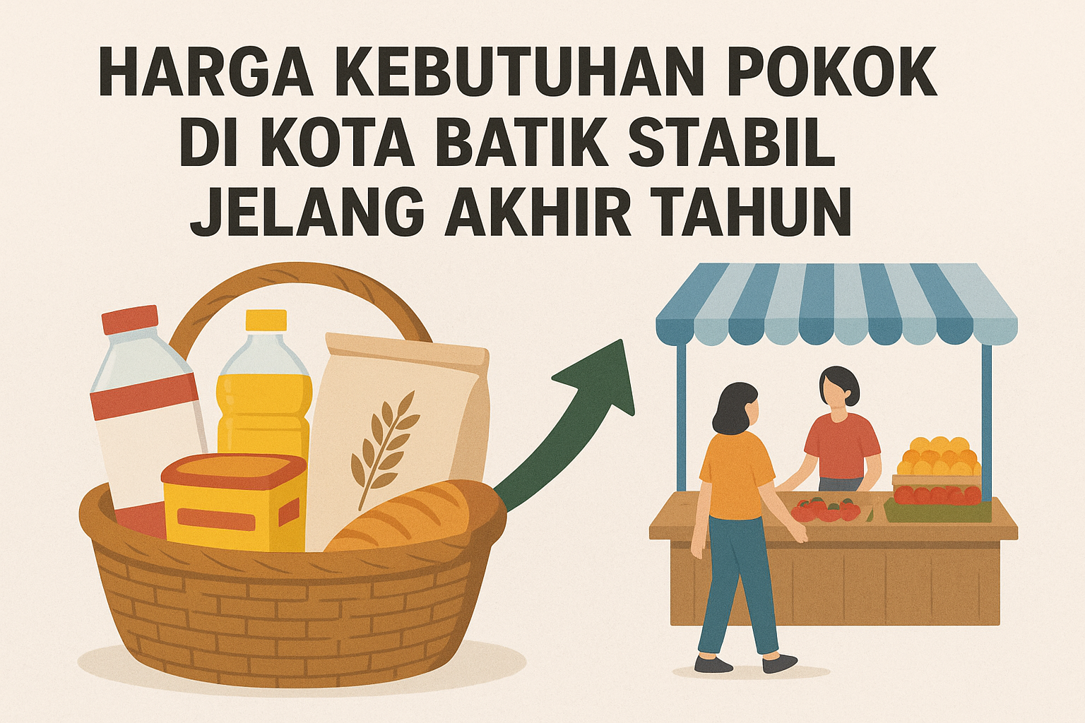 Pasokan Aman, Harga Kebutuhan Pokok di Pekalongan Stabil Jelang Nataru Pasokan Aman, Harga Kebutuhan Pokok di Pekalongan Stabil Jelang Nataru