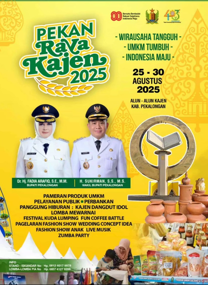 Pekan Raya Kajen Siap Ramaikan Hari Jadi ke-403 Kota Santri Pekan Raya Kajen Siap Ramaikan Hari Jadi ke-403 Kota Santri