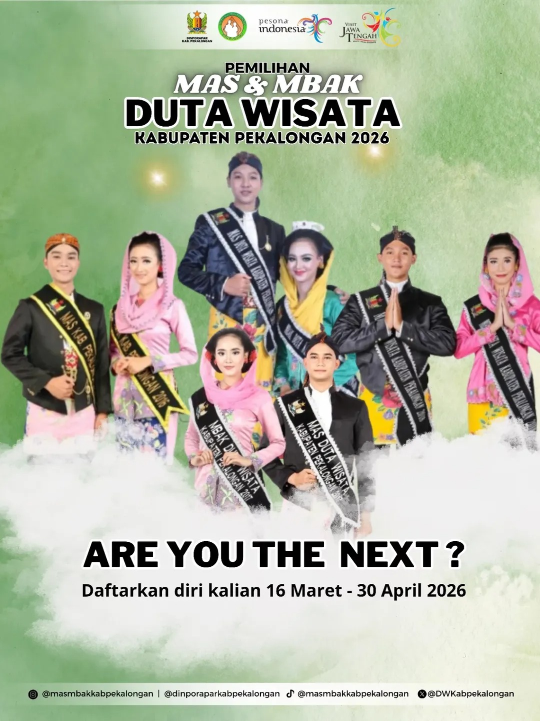 Pemkab Pekalongan Kembali Gelar Duta Wisata 2026