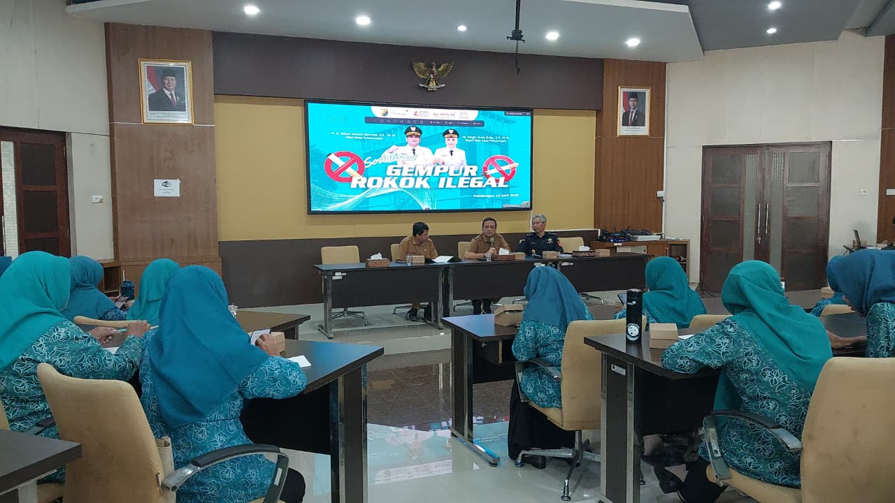 Pemkot Libatkan TP-PKK Sebagai Garda Terdepan Dalam Gempur Rokok Ilegal Pemkot Libatkan TP-PKK Sebagai Garda Terdepan Dalam Gempur Rokok Ilegal