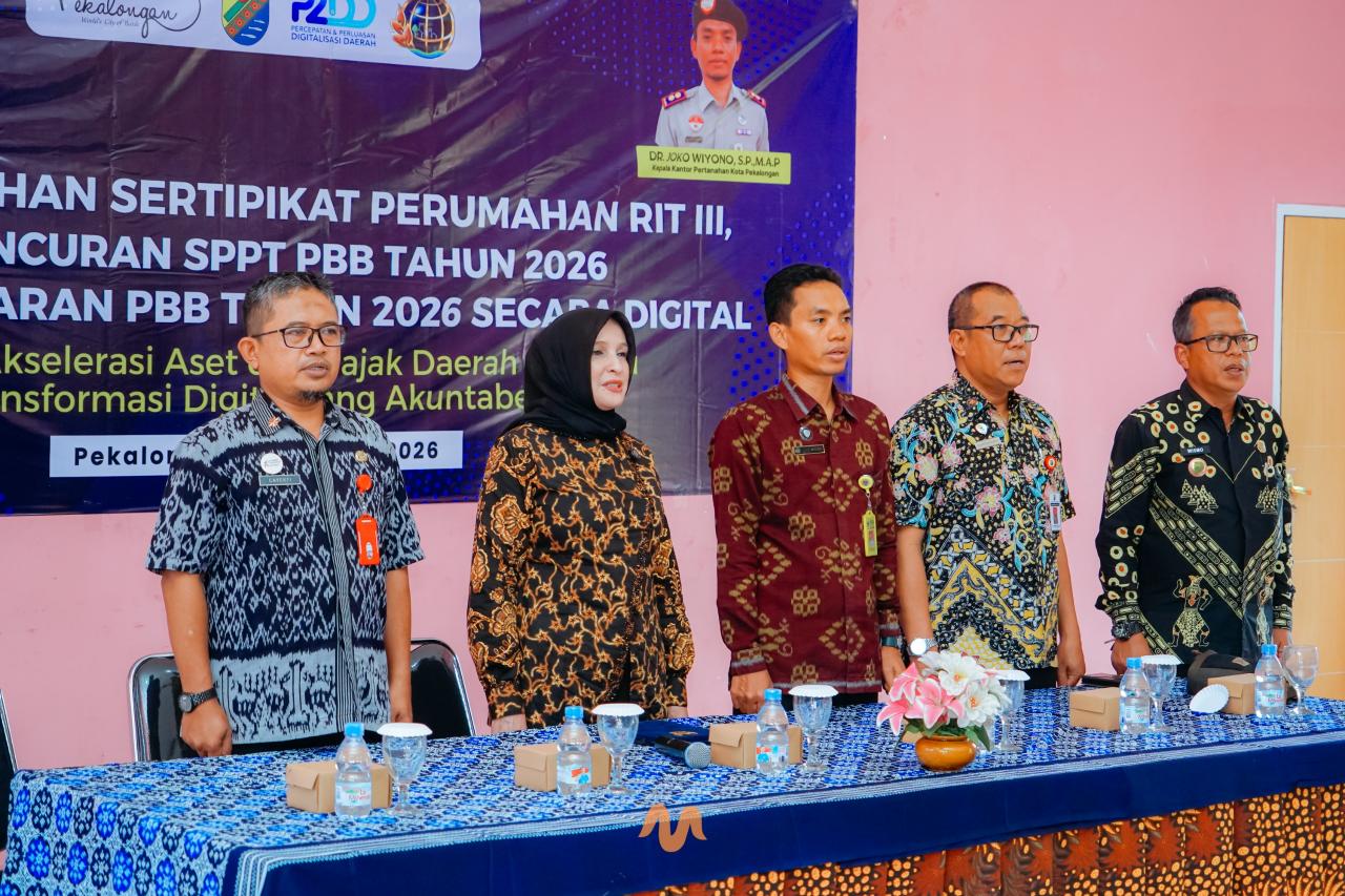 Pemkot Pekalongan Targetkan Peningkatan Penerimaan PBB di Tahun 2026