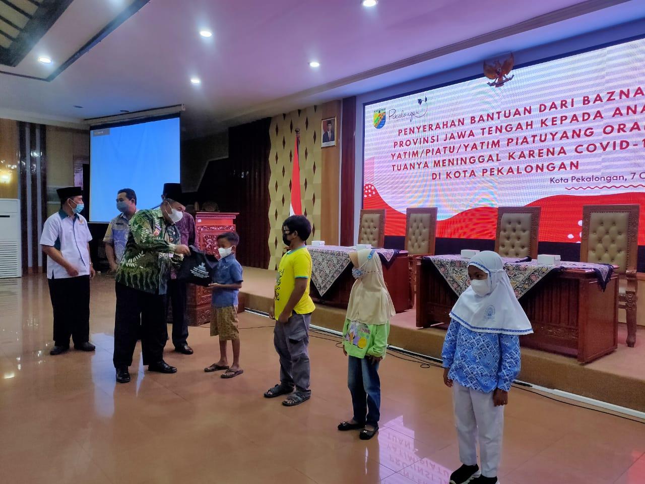 Penerima Bantuan Anak Yatim Dari Baznas di Kota Pekalongan Meningkat