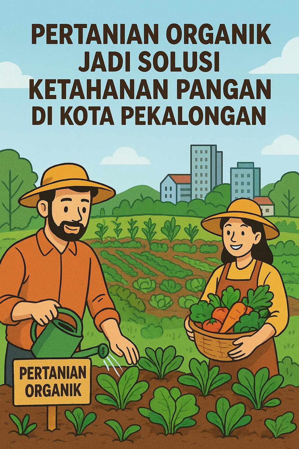 Pertanian Organik Ikut Dorong Ketahanan Pangan di Kota Pekalongan Pertanian Organik Ikut Dorong Ketahanan Pangan di Kota Pekalongan