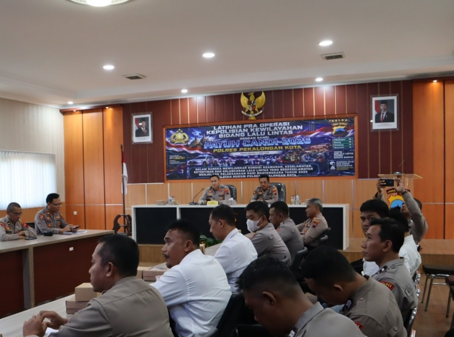 Polres Pekalongan Kota Matangkan Persiapan Operasi Patuh Candi 2026 Polres Pekalongan Kota Matangkan Persiapan Operasi Patuh Candi 2026