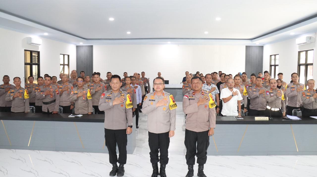 Polres Pekalongan Matangkan Pengamanan Lewat Lat Pra Ops Ketupat Candi