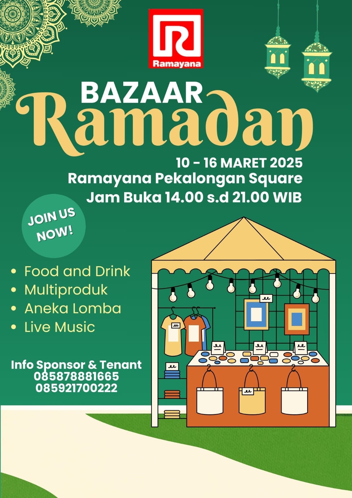 Ramayana Bazaar Ramadan Hadirkan Kuliner dan Hiburan