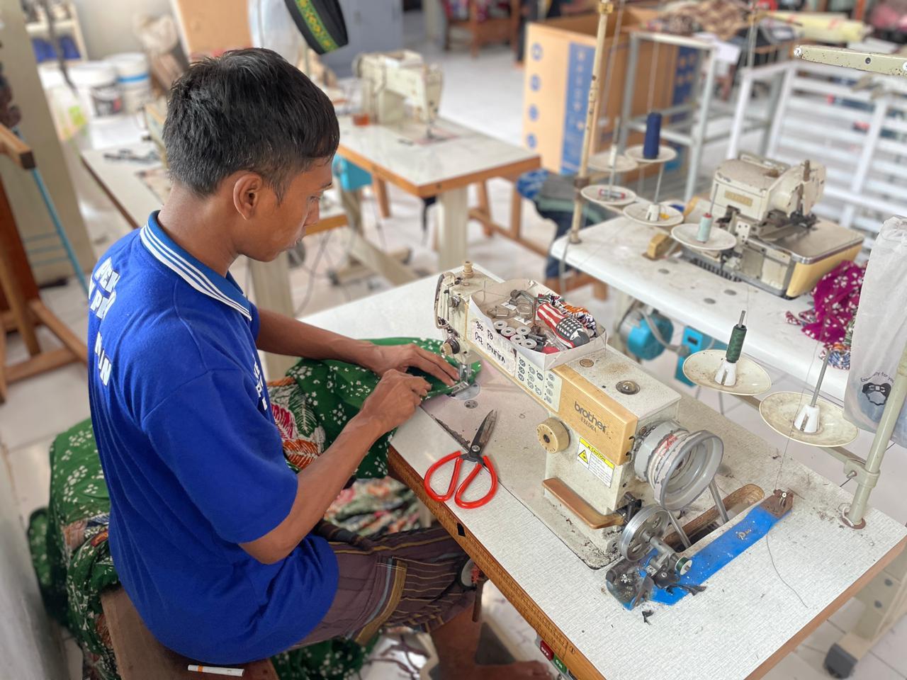 Rutan Pekalongan Bekali WBP Keterampilan Jahit Lewat Produksi Daster