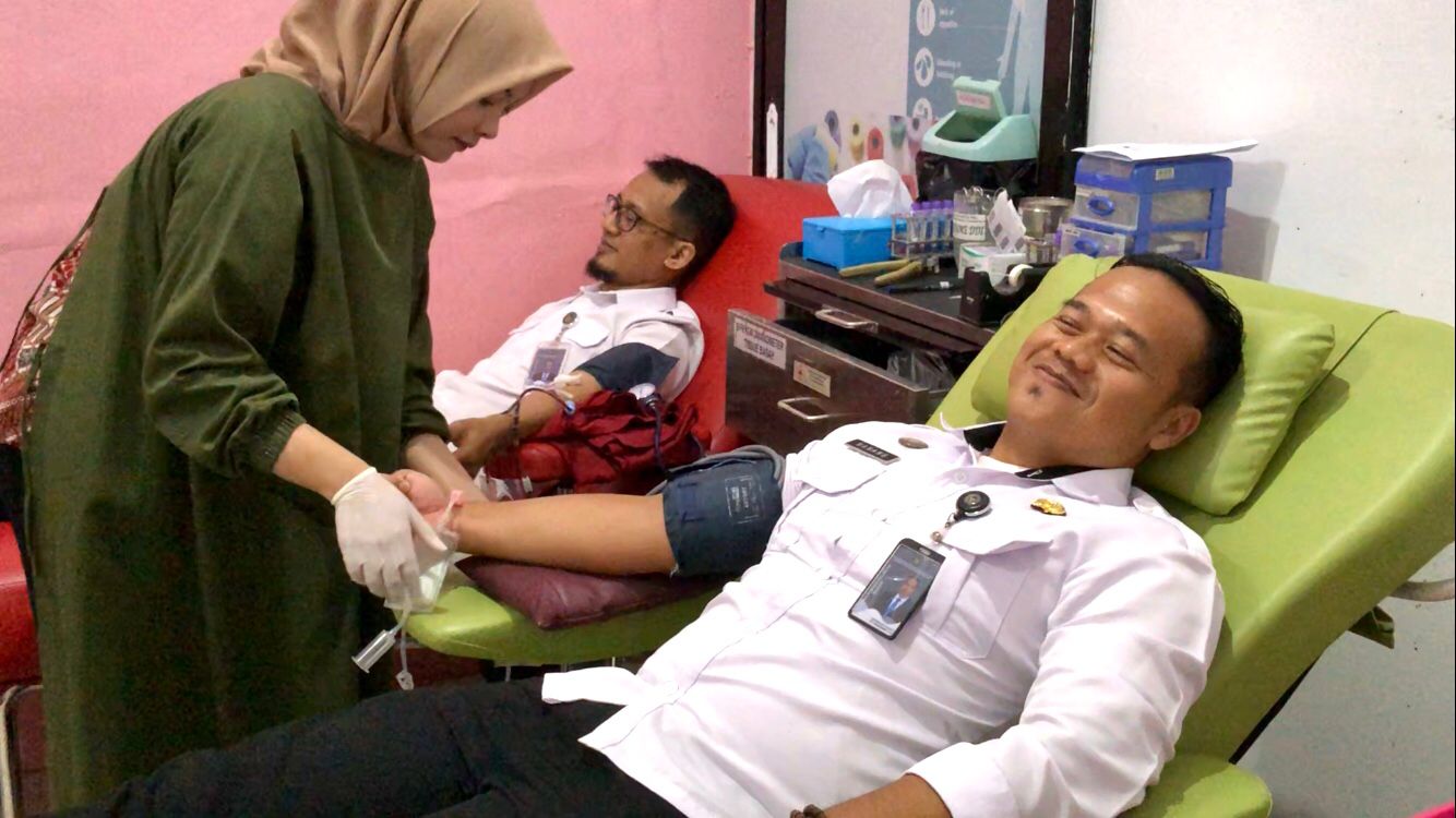 Rutan Pekalongan Gelar Donor Darah Peringati Hari Bhakti Imigrasi dan Pemasyarakatan