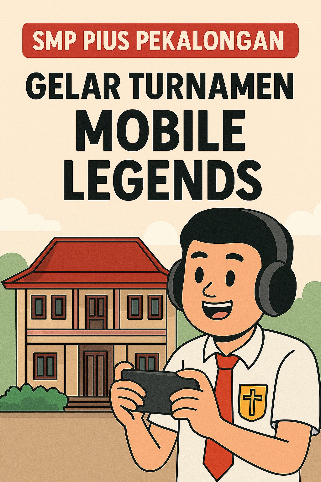 SMP Pius Pekalongan Gelar Turnamen Mobile Legends