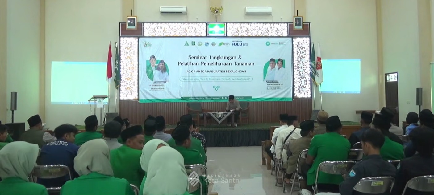 Seratus Kader Ikuti Seminar Generasi Hijau Ansor