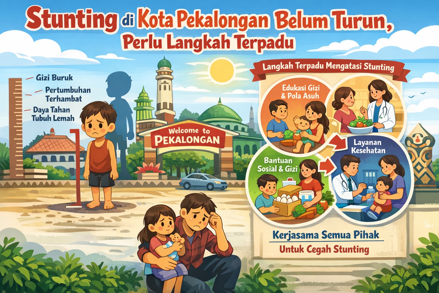 Stunting di Kota Pekalongan Belum Turun, Perlu Langkah Terpadu