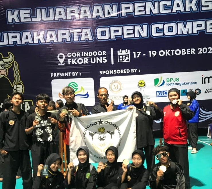 Tim UIN Gus Dur Raih 11 Medali Kejuaraan Nasional Beladiri di Surakarta