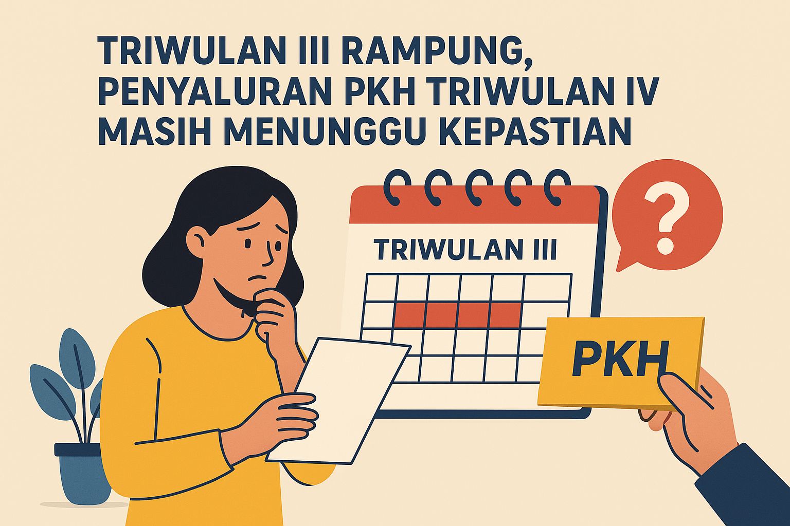 Triwulan 3 Rampung, Penyaluran PKH Triwulan 4 Masih Menunggu Kepastian Triwulan 3 Rampung, Penyaluran PKH Triwulan 4 Masih Menunggu Kepastian