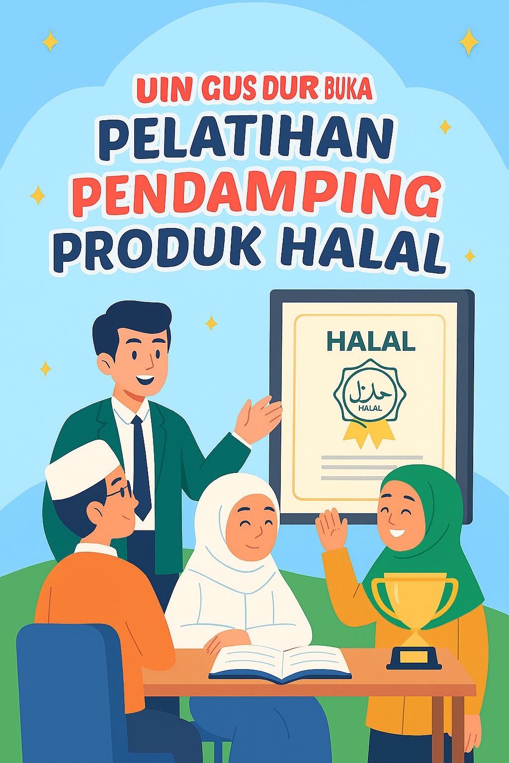 UIN Gus Dur Buka Pelatihan Pendamping Produk Halal
