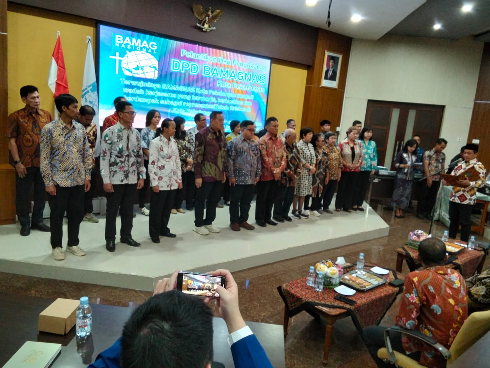 Wali Kota Kukuhkan DPD BAMAGNAS Kota Pekalongan Wali Kota Kukuhkan DPD BAMAGNAS Kota Pekalongan