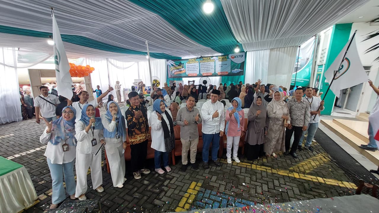 Warga Antusiasme Sambut Bazar Ramadhan 59 Tahun Pelayanan Cito