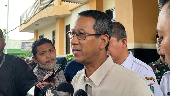 Pj Gubernur DKI Jakarta Heru Budi Hartono. (Rumondang Naibaho/detikcom)   Baca artikel detiknews, "Diteriaki 